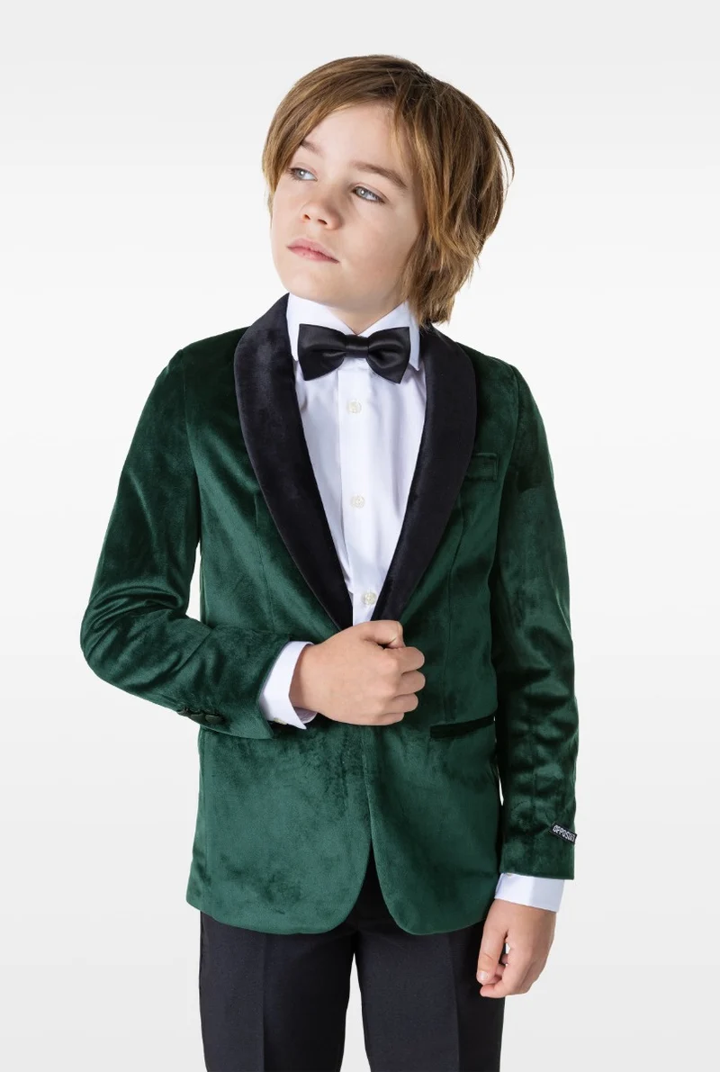 Boys Dinner Colbert Rich Green Deluxe