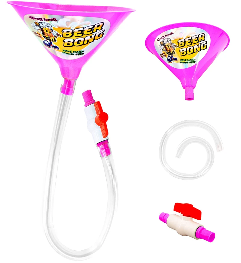Drink drank trechter roze