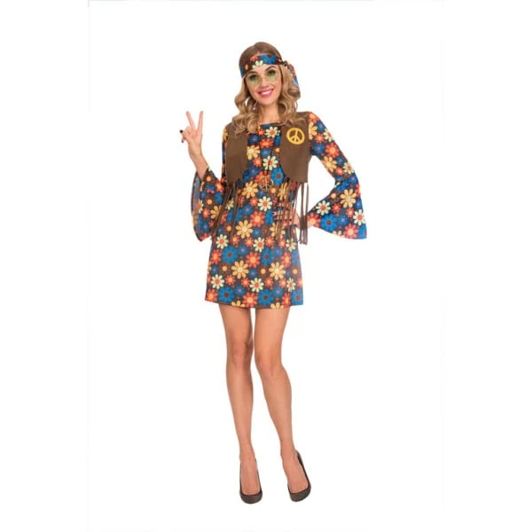 Flower Power Jurk Ivy Dames