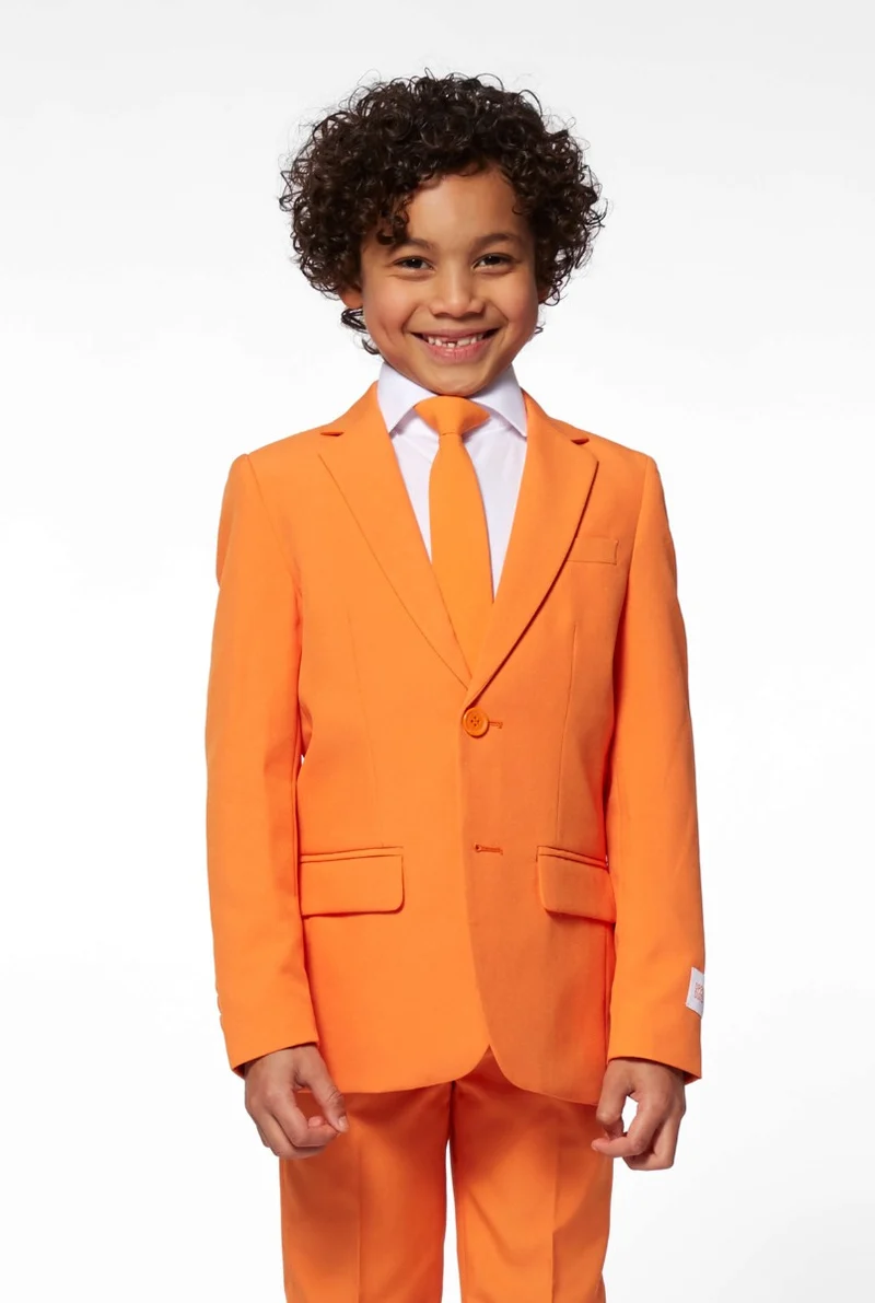 Maatpak Chic Jongen Oranje Opposuits