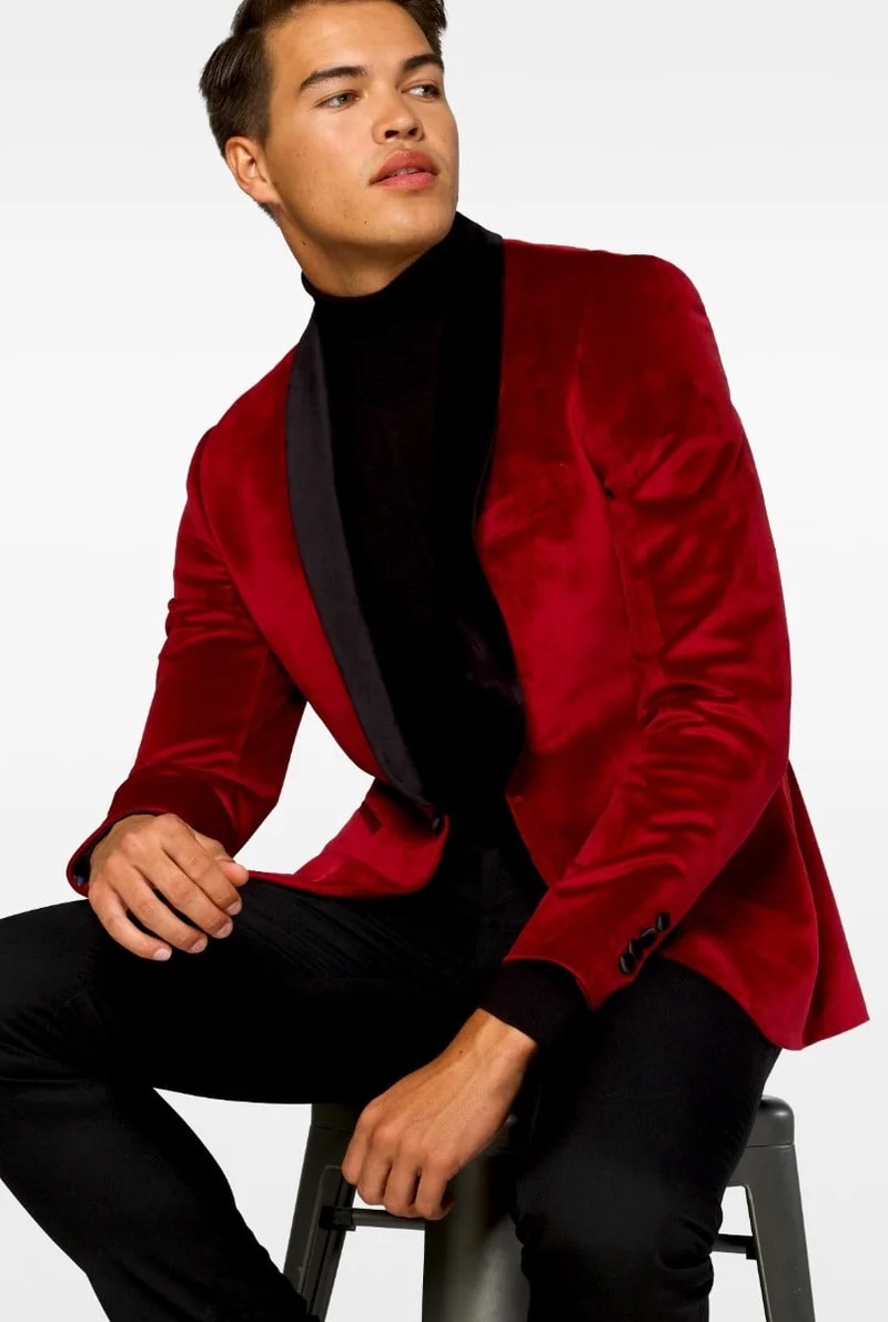Blazer Burgundy Deluxe Opposuits