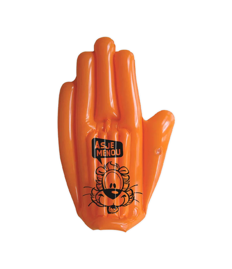 Juichhand Loeki De Leeuw Oranje WK/EK