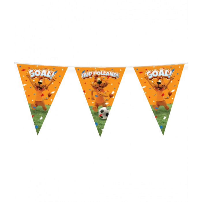 Loeki de Leeuw Vlaggenlijn oranje WK/EK (10m)