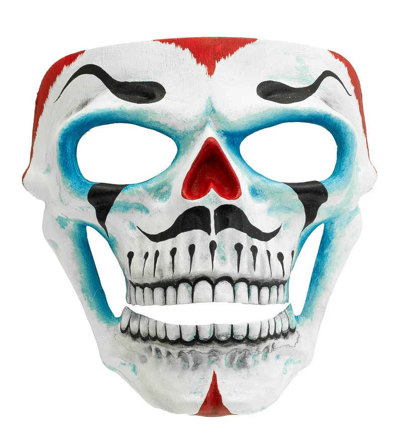 Clown schedel masker