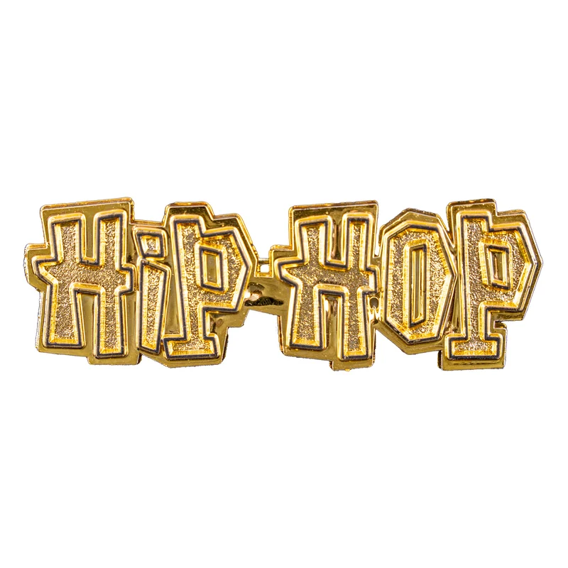 Hip Hop ring goud