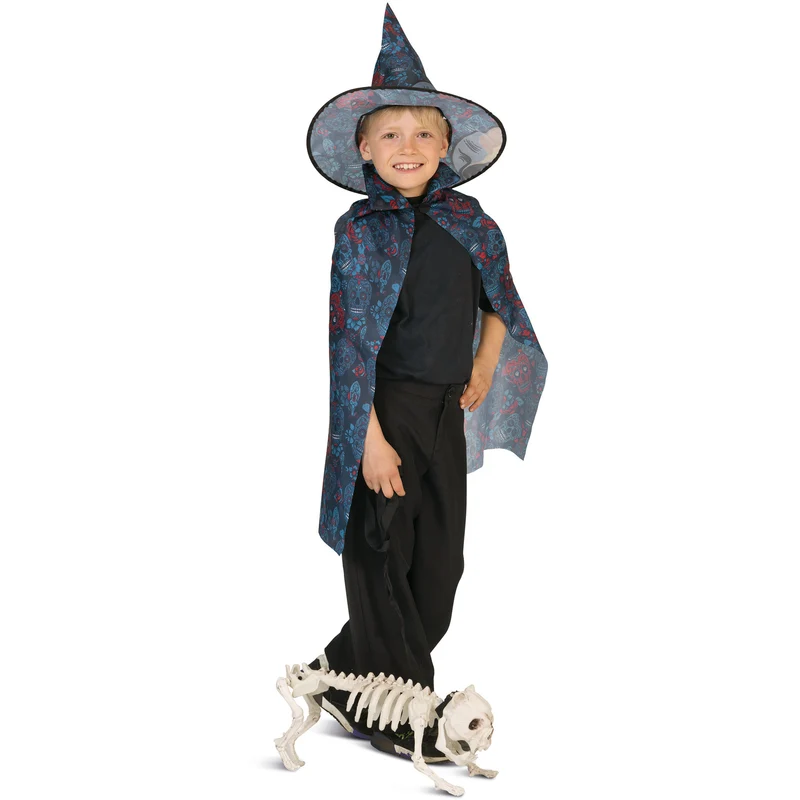 Schedel cape kinderen