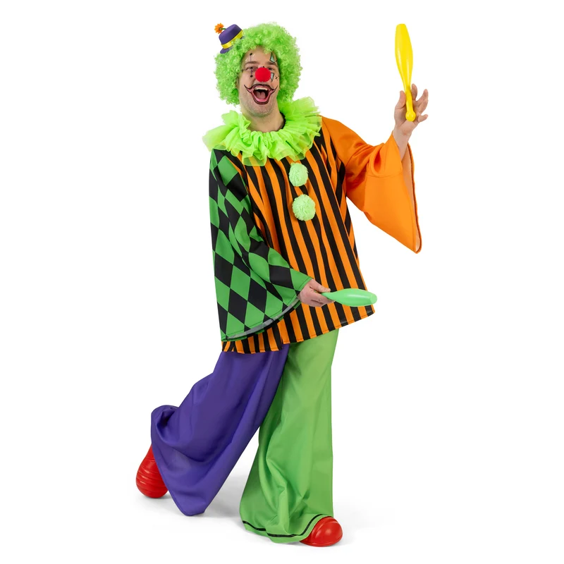 Clown Pierolino volwassenen
