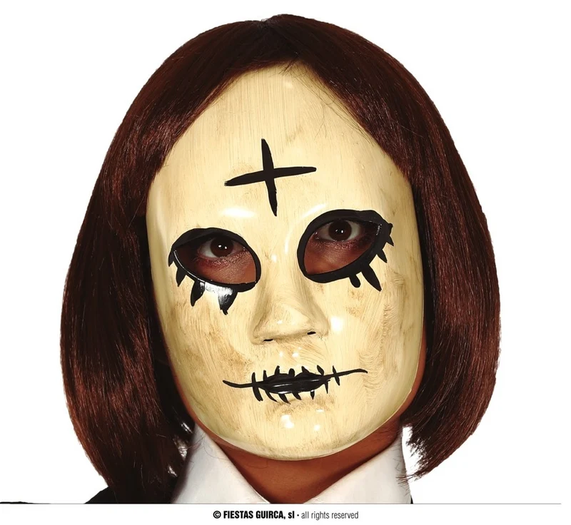 Masker Vrouwen Skelet Kruis
