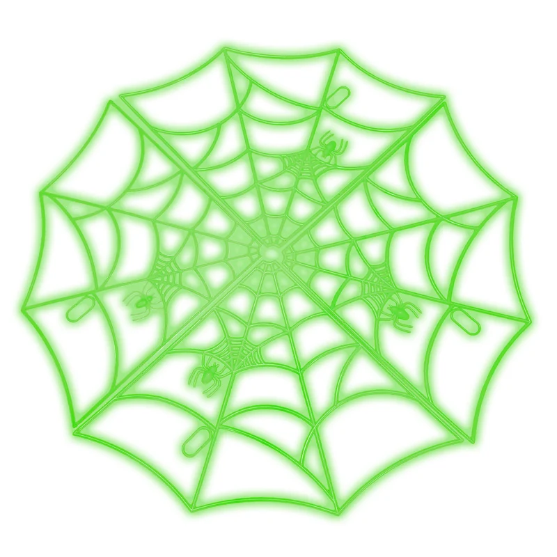 Spinnenweb glow in the dark