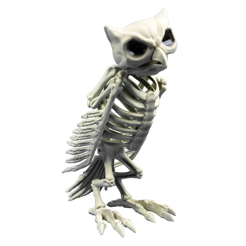 Skelet uil decoratief Halloween