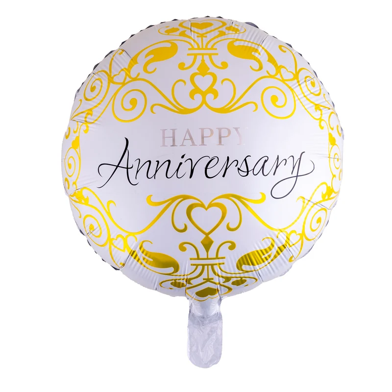 Folieballon happy anniversery