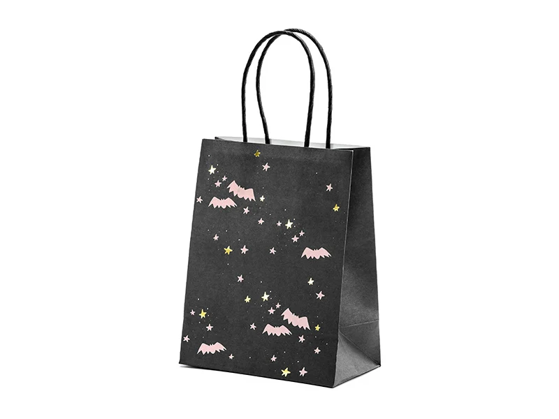 Halloween Cadeautas Vleermuizen Zwart