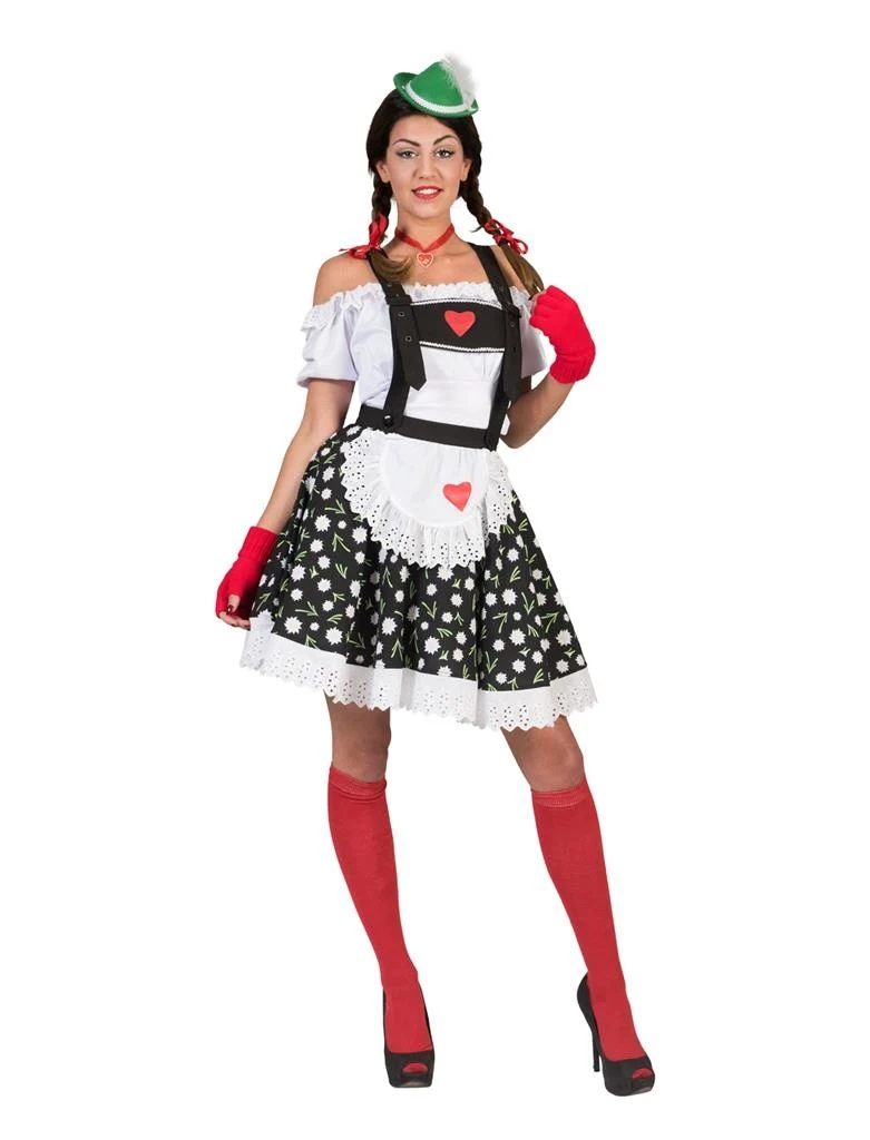 Dirndl rokje edelweis