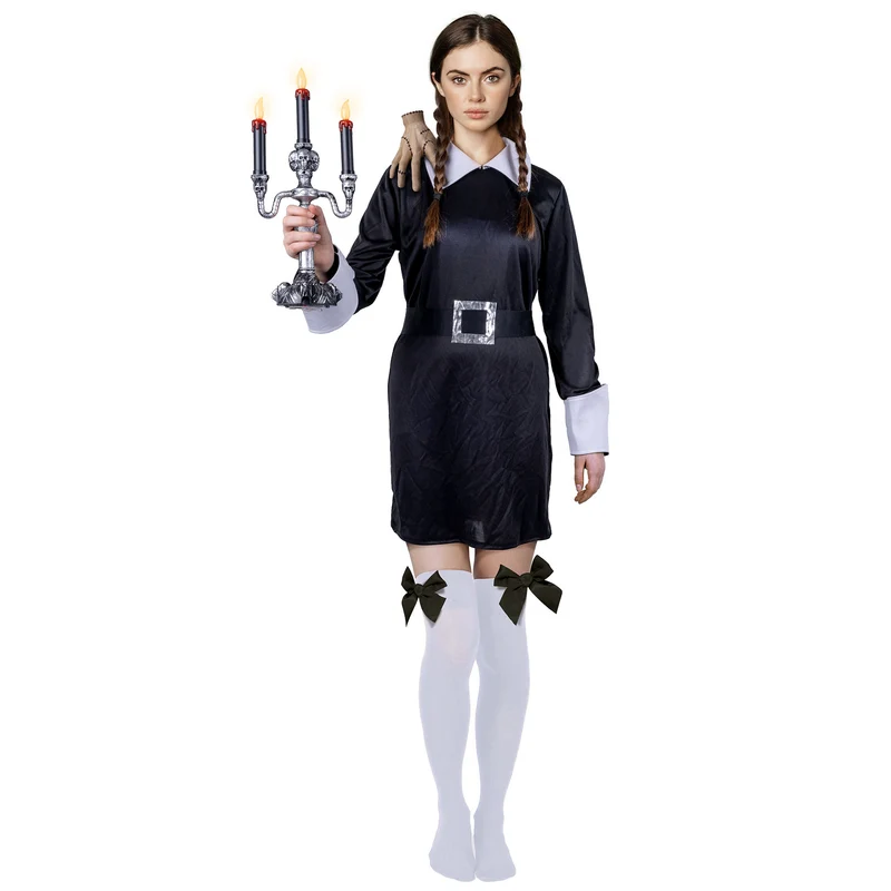 Zwarte jurk voor Wednesday