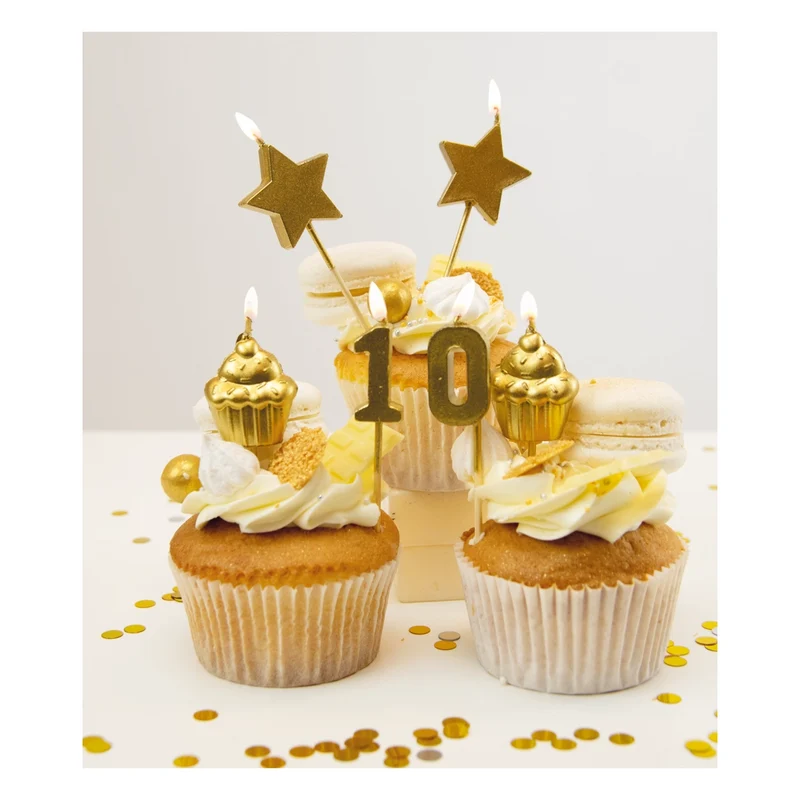 Verjaardag kaarsjes 10 jaar