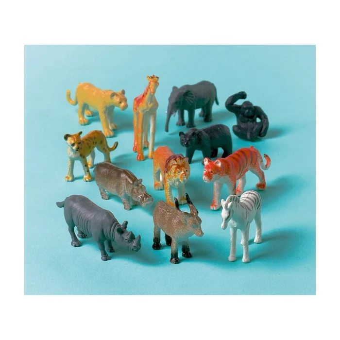 12 uitdeelcadeautjes jungle dieren