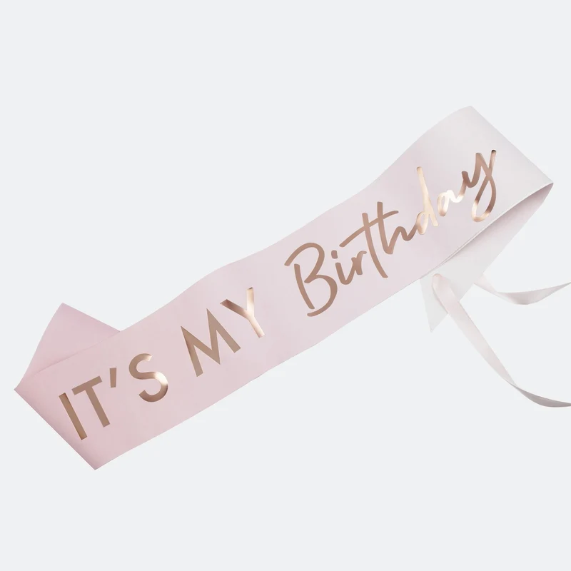 It's My Birthday Sjerp Rose Goud