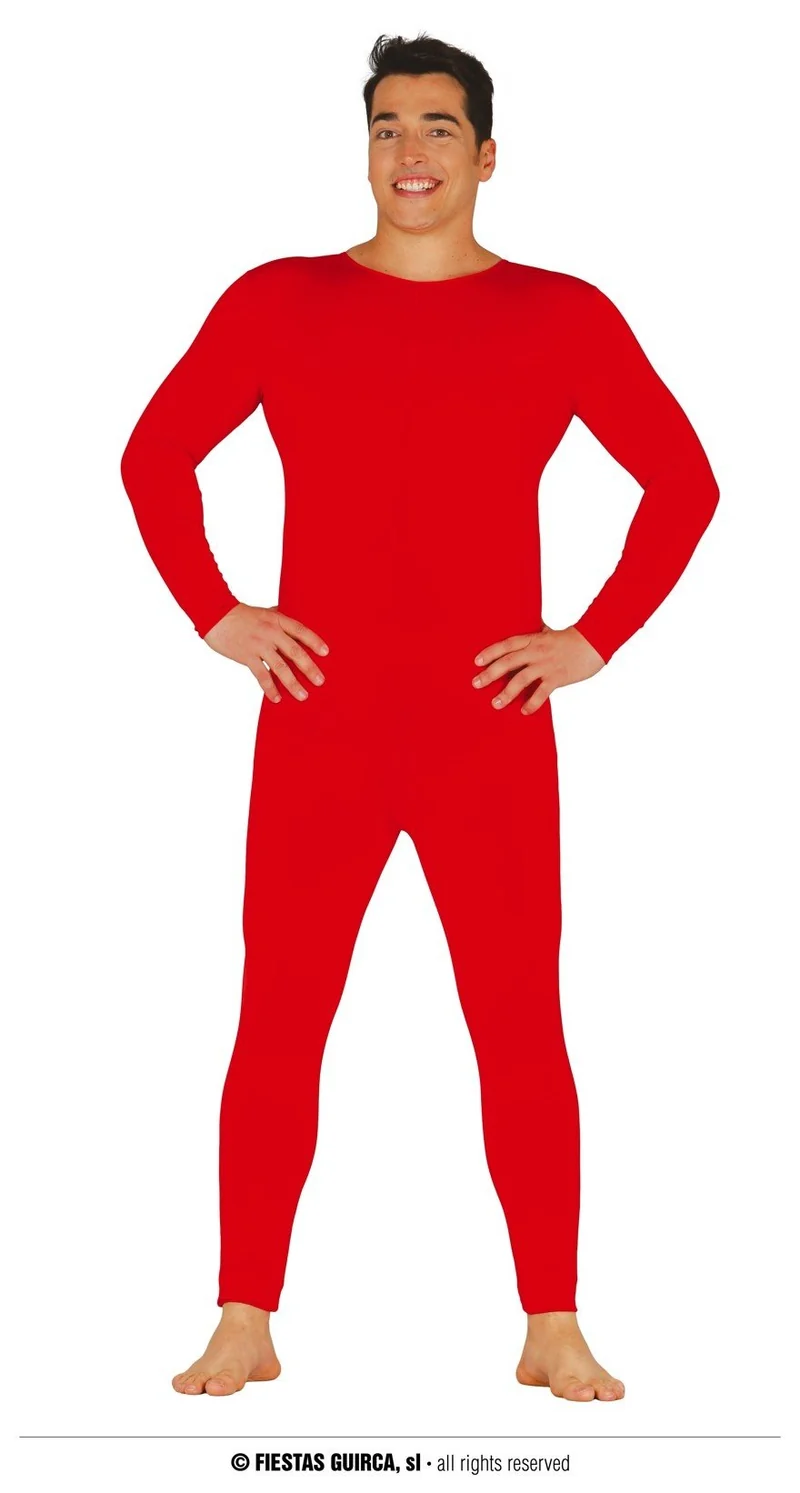 Rode Bodysuit Heren