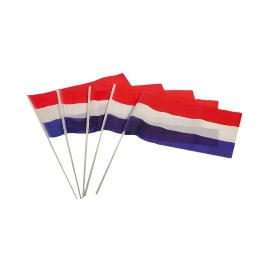 Rood, wit, blauw zwaai vlaggetje