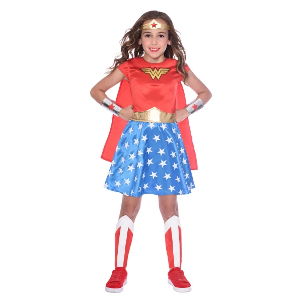 Kinderkostuum Wonder Woman 5-delig Official