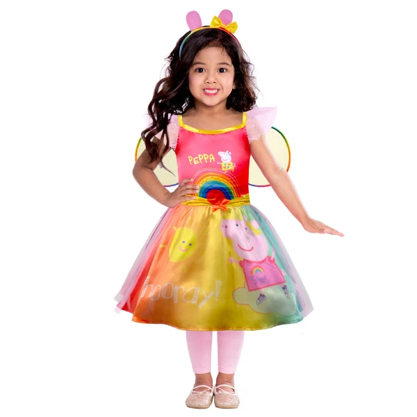 Regenboog Jurk Peppa Pig Kind