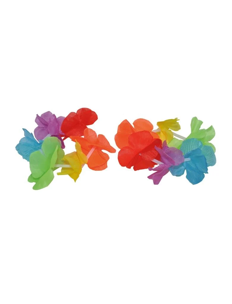 Hawaii armbanden met bloemen