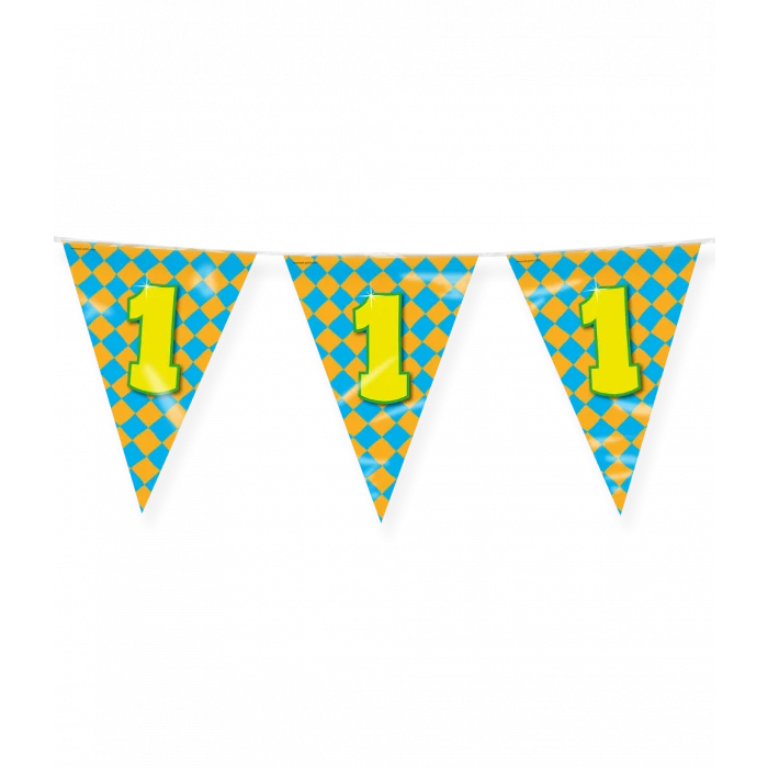 Happy Verjaardag Vlaggenlijn 1 jaar (10m)