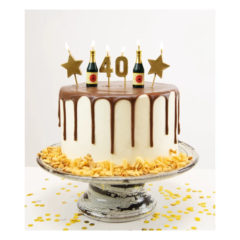Verjaardag kaarsjes 40 jaar