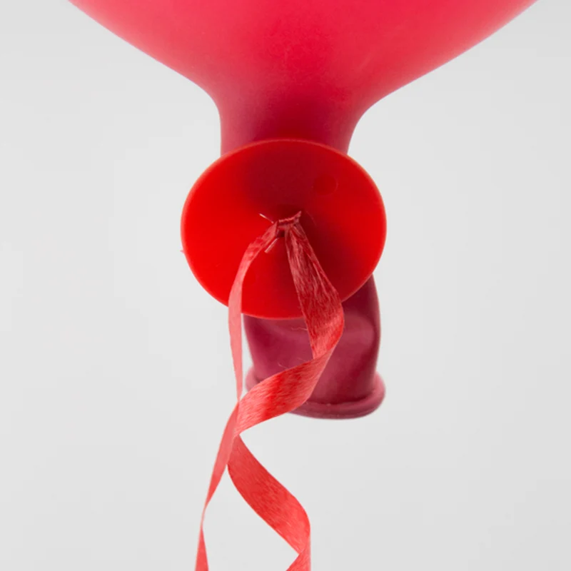 Ballon Sluiters Met Lint Rood (100st)