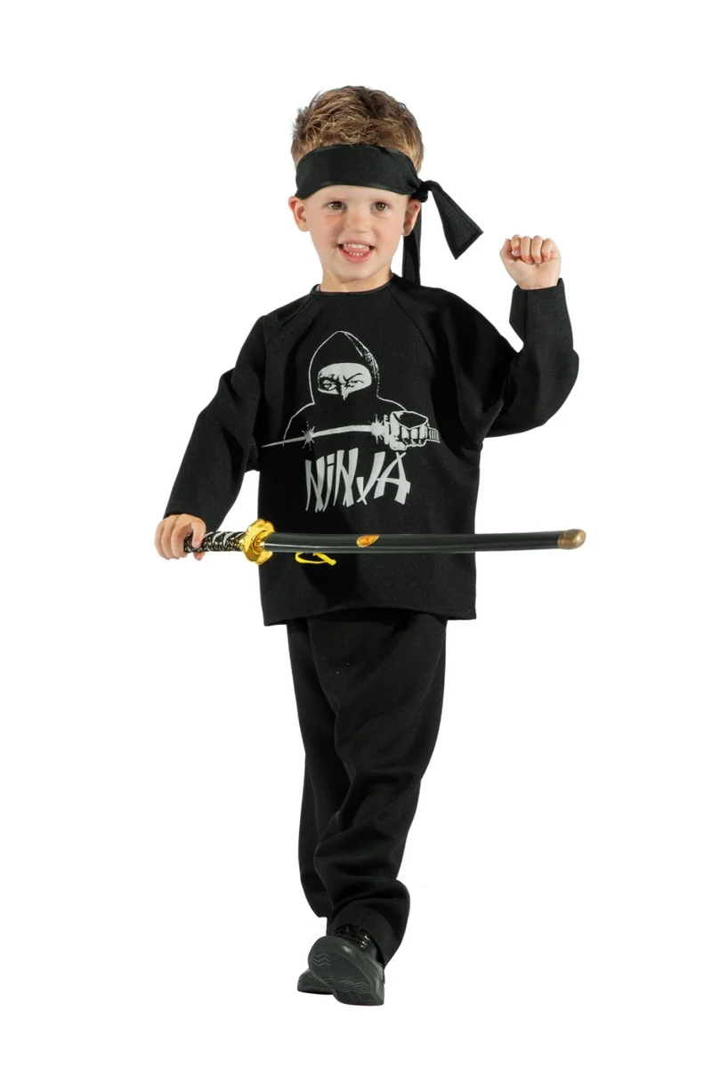 Black Ninja Outfit Kids