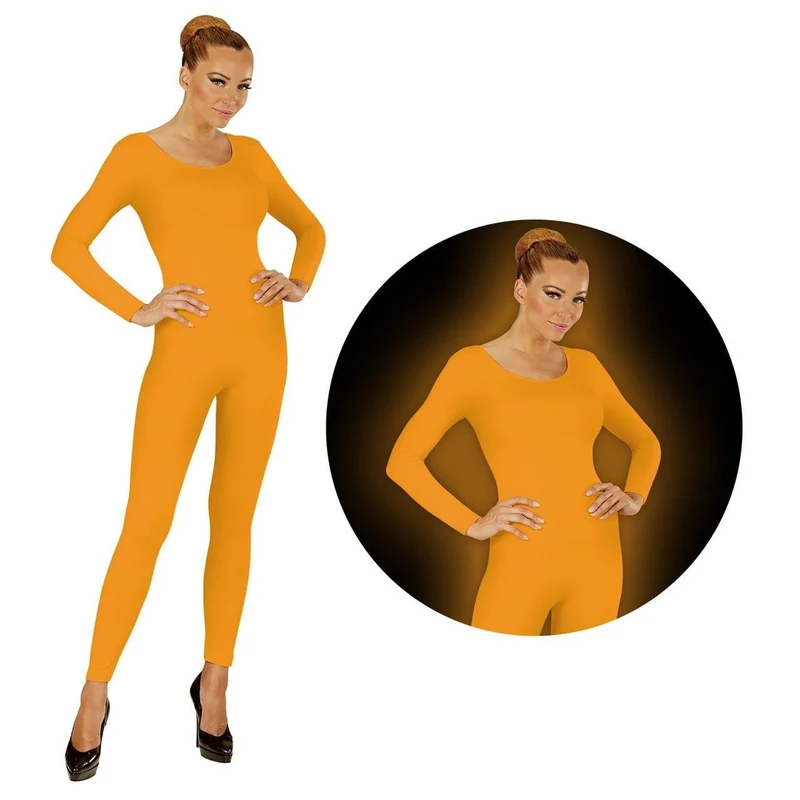 Neon oranje Bodysuit