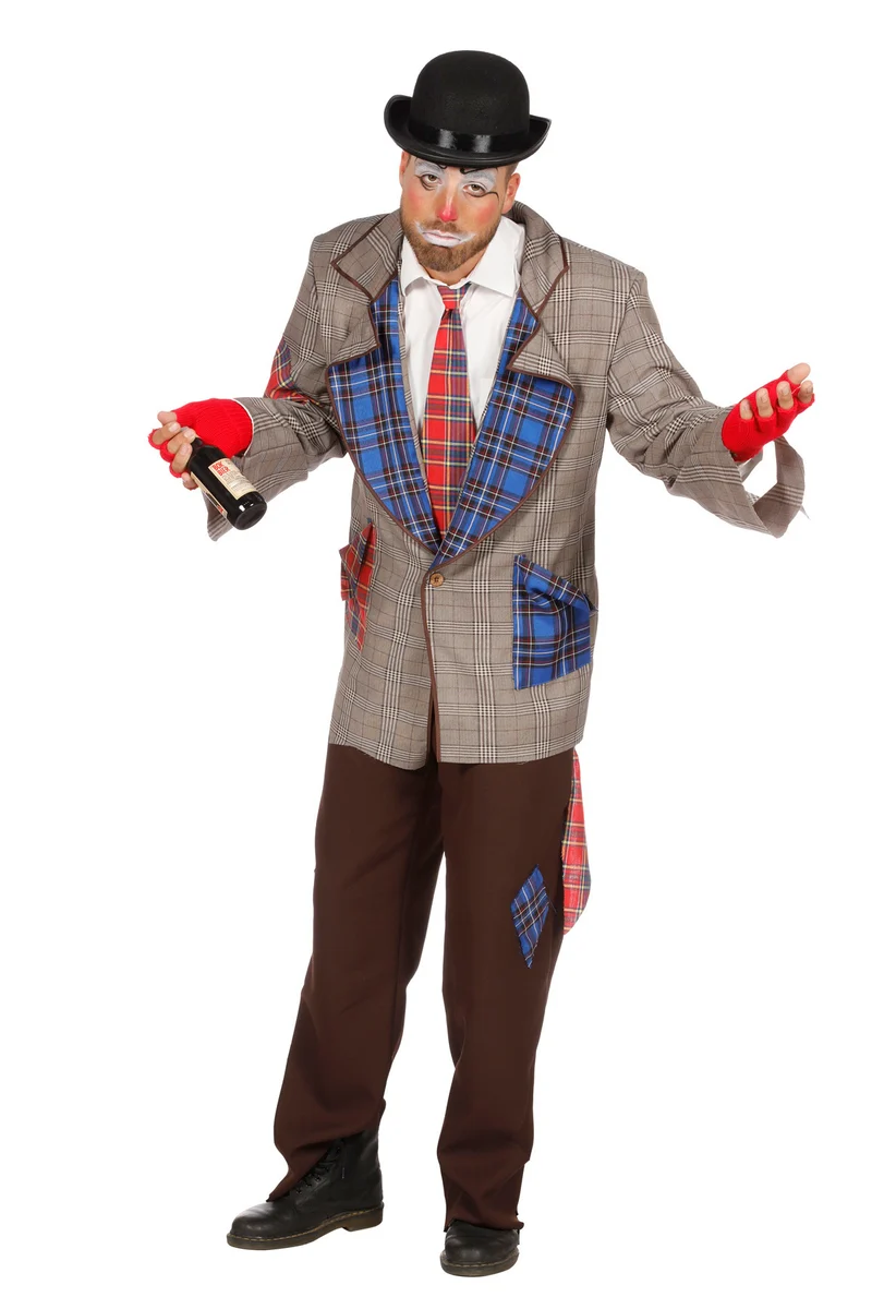 Clown Dorus Kostuum Man