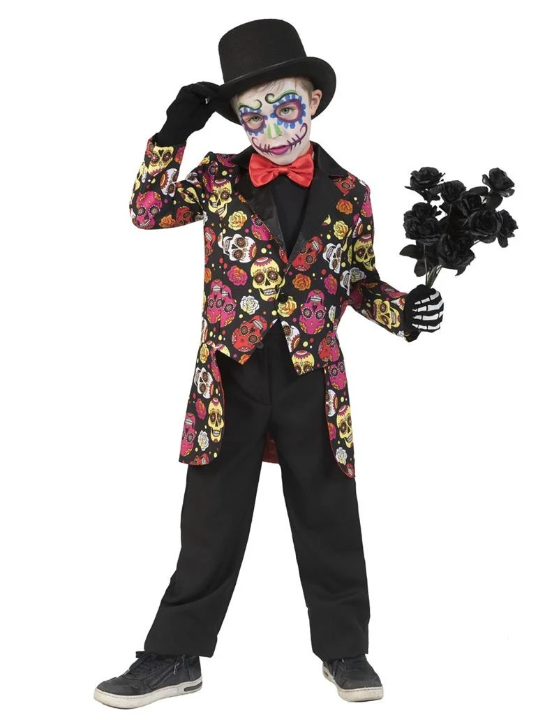 Day of the dead kostuum Muerto Manu jongen