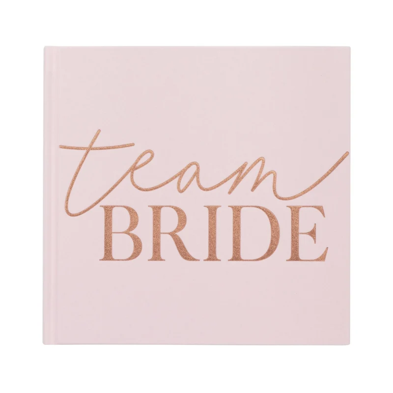 Team Bride Gastenboek Vrijgezellenfeest