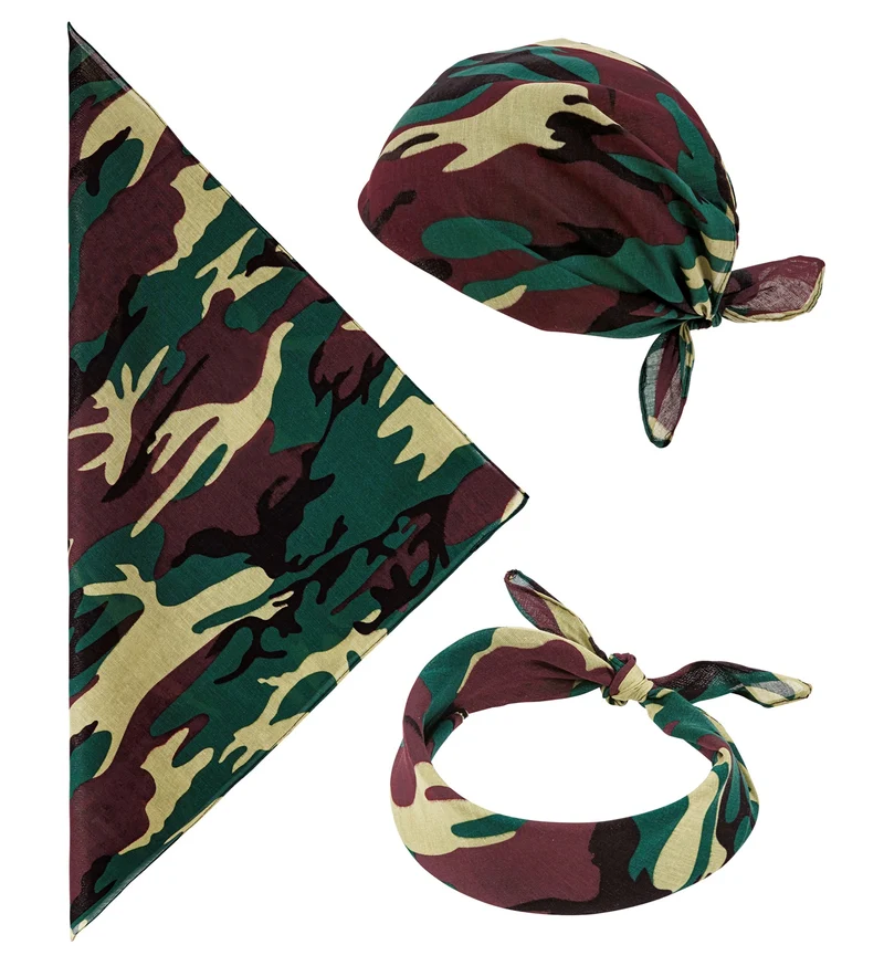 Bandana soldaat leger zakdoek