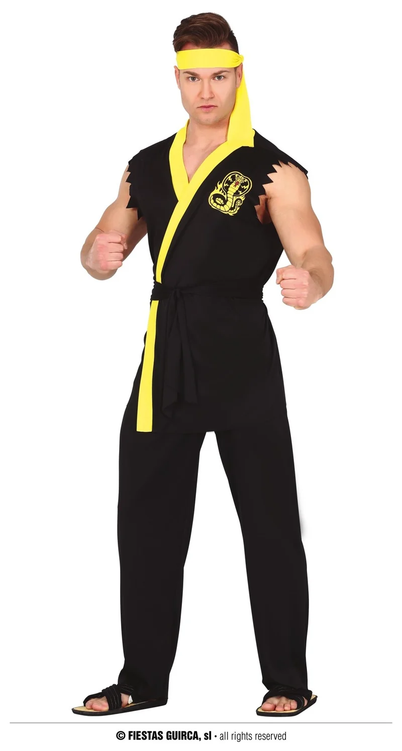Snake Fighter Kostuum Man