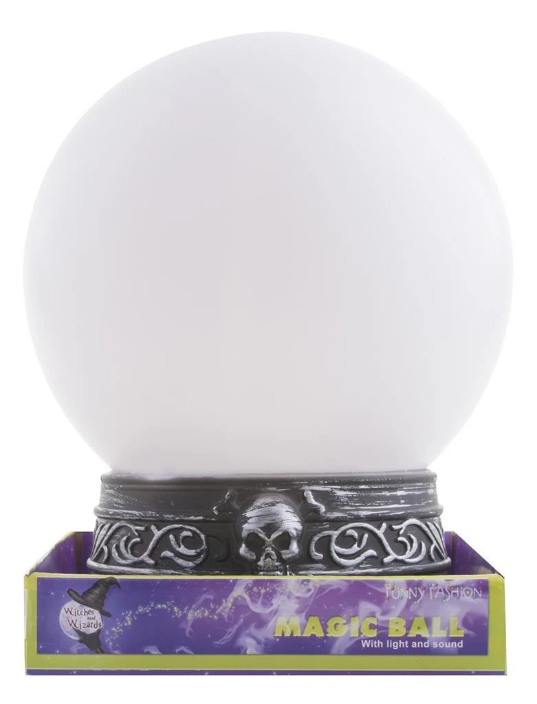 Glazen Bol Met Licht En Geluid