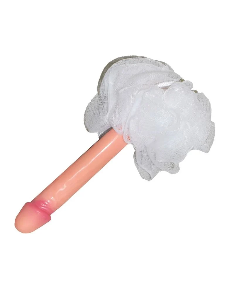 Douche spons met penis