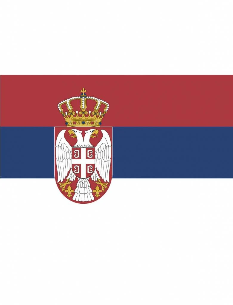 Vlag Servië