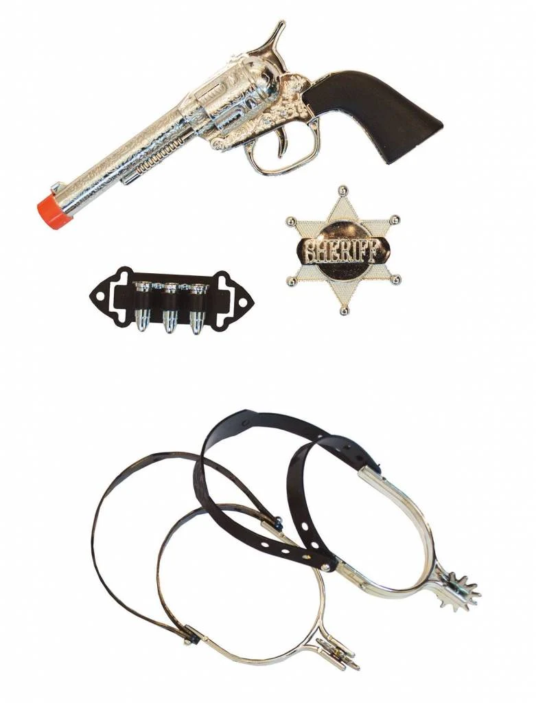 Cowboy set John 5-delig