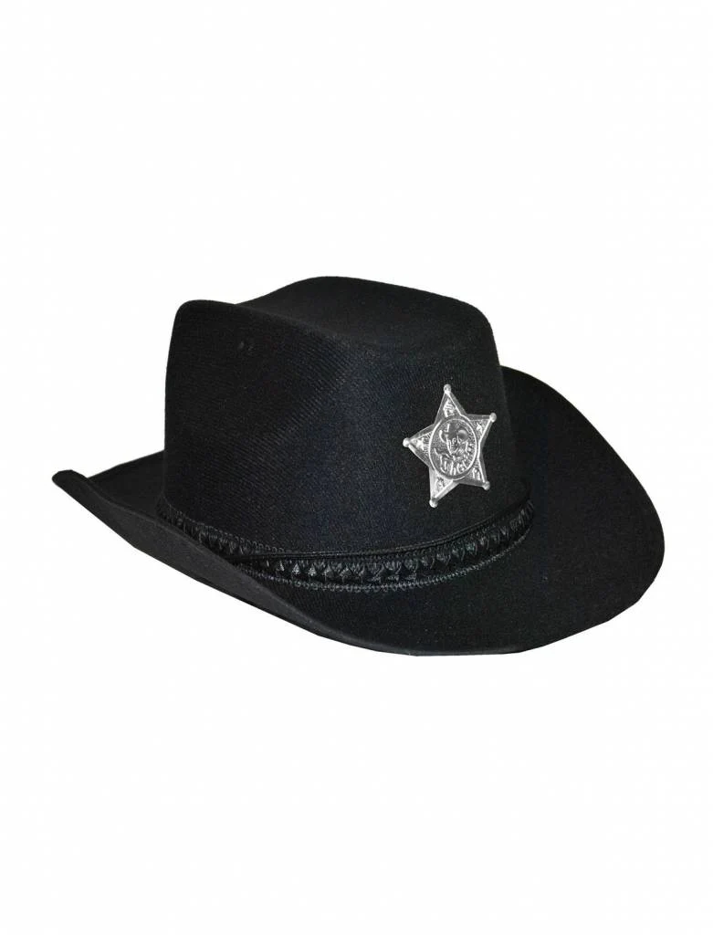 Sheriff hoed met ster voor kinderen