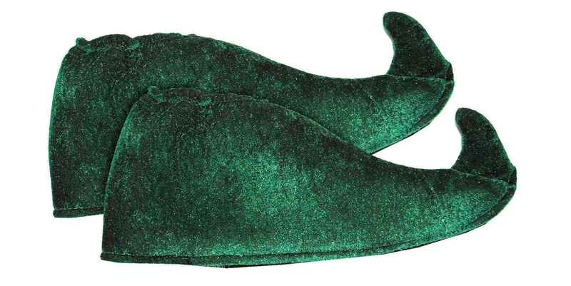 Groene elf overschoenen volwassenen