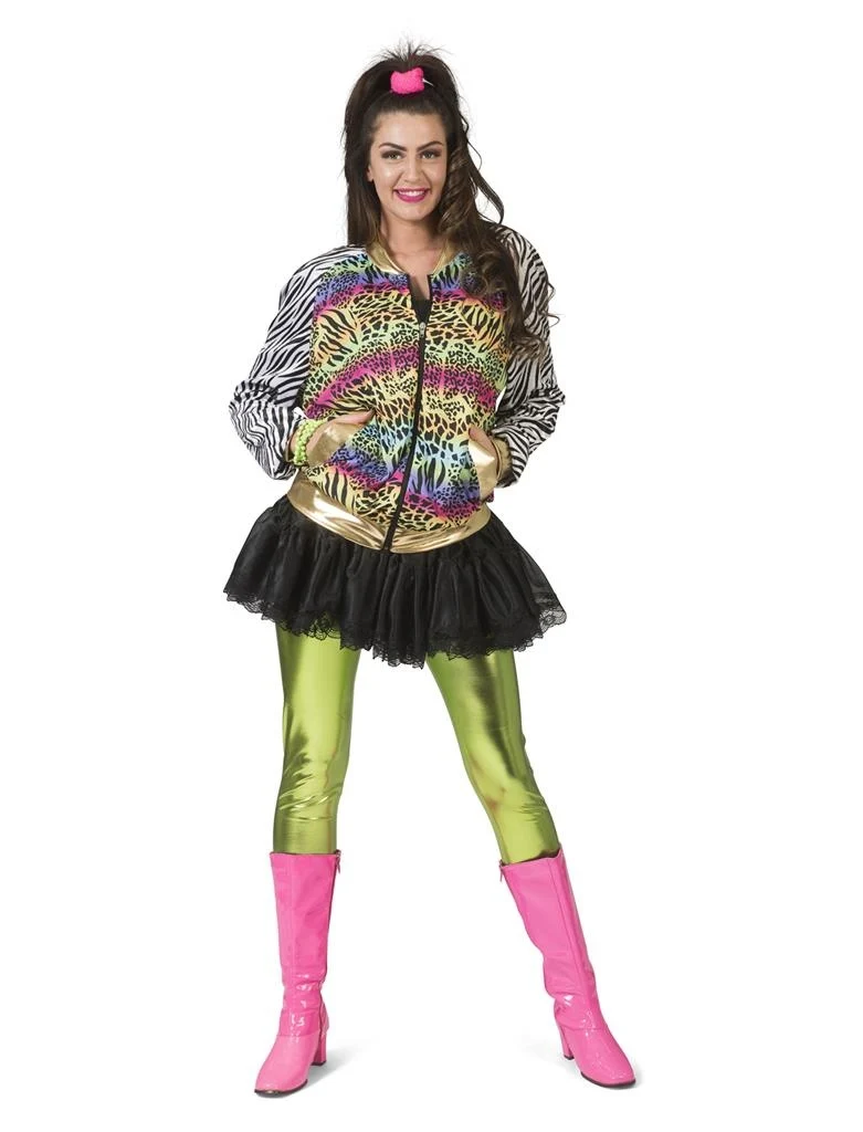 Disco jasje Olivia dieren print
