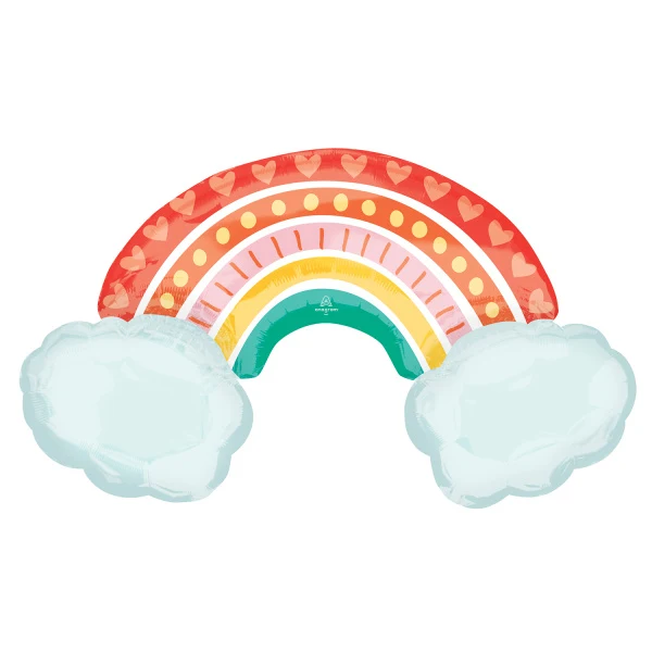 Regenboog Folieballon (93x55cm)