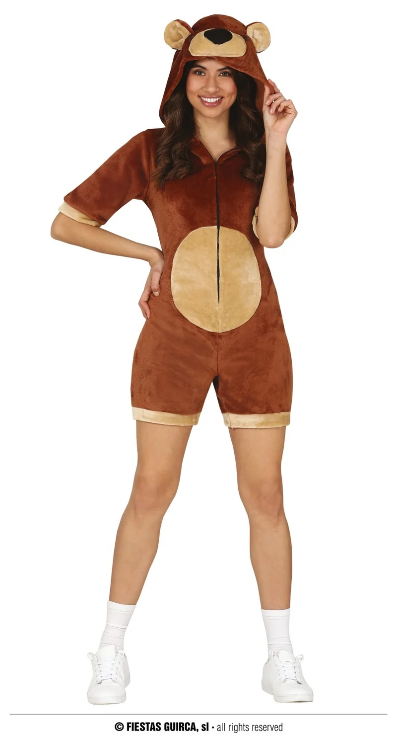 Jumpsuit Dames Knuffelbeer