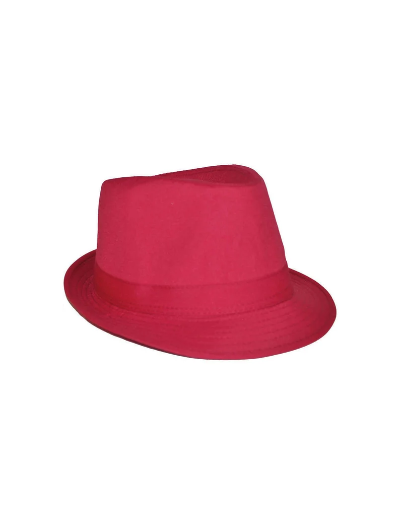 Kojak gleufhoed Marit neon roze