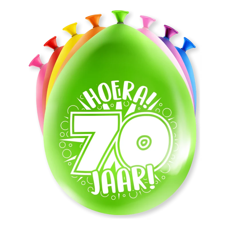 Feest Ballonnen - 70 jaar