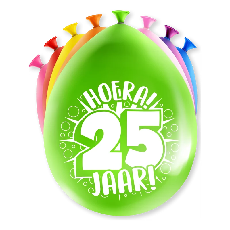 Feest Ballonnen - 25 jaar