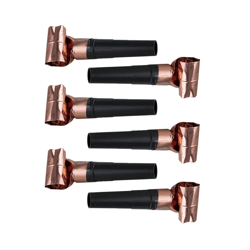 6 Uitblazers rosé goud