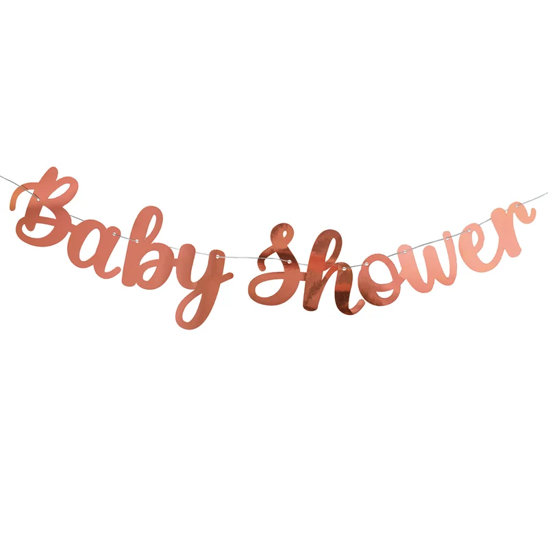 Slinger "Baby Shower" 360cm rosé goud